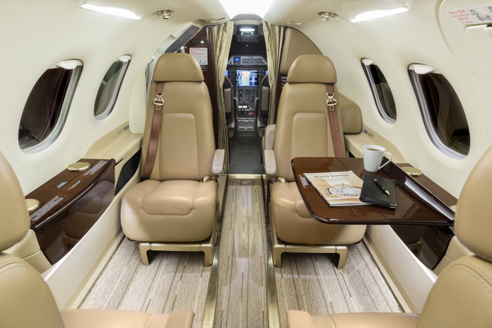 Embraer Phenom 100  S/N 50000347 for sale | gallery image: /userfiles/images/Phenom100_sn347/aft%20fwd.jpg