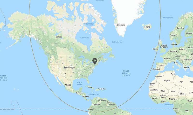 Bombardier CL 601-1A range ring