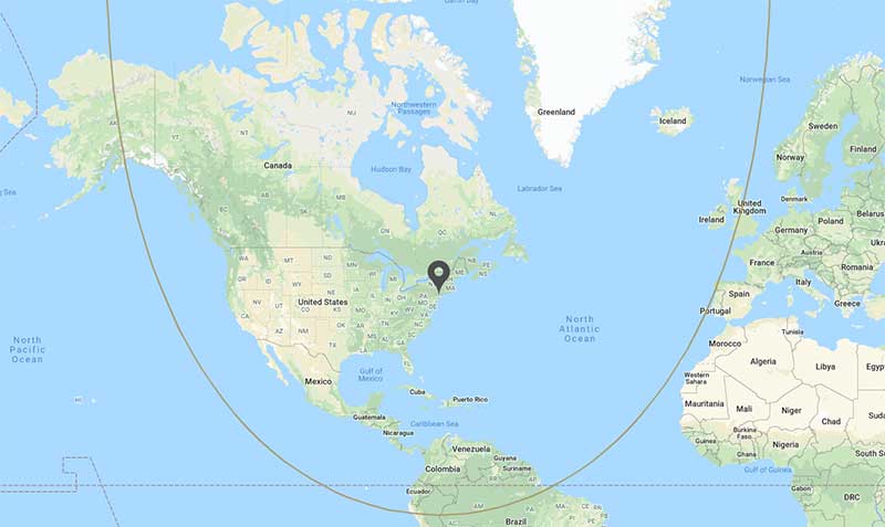 Bombardier CL 601-3R range ring