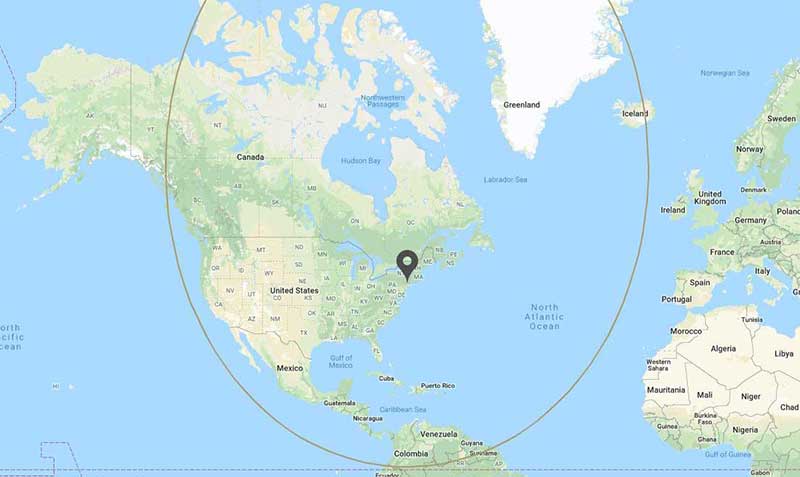 Dassault Falcon 2000 range ring