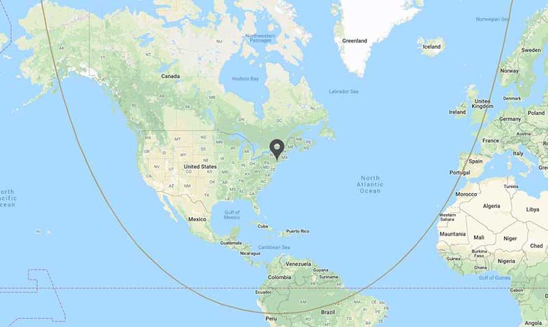 Dassault Falcon 2000S range ring