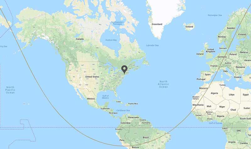Dassault Falcon 900C range ring