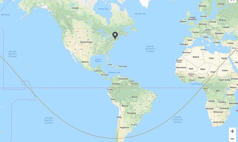 Bombardier Global Express range ring