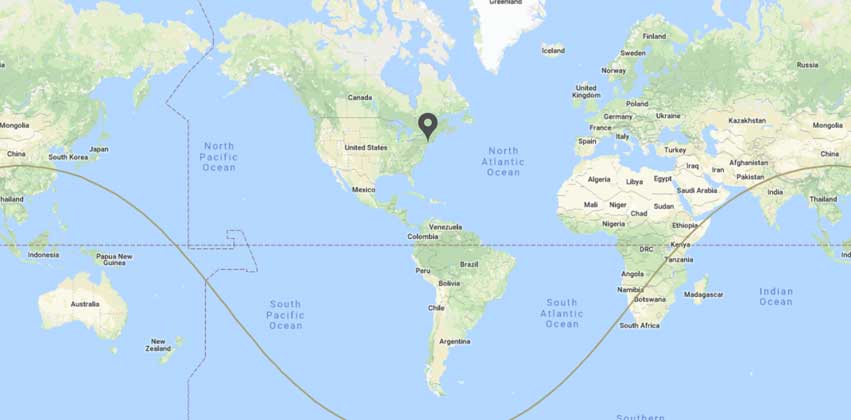 Gulfstream G650ER range ring