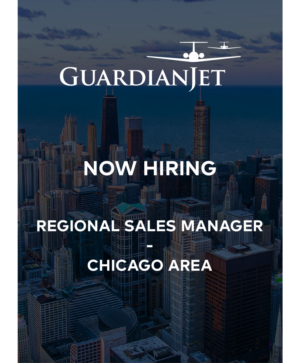 Now Hiring - Regional Sales Manager, Chicago - Guardian Jet