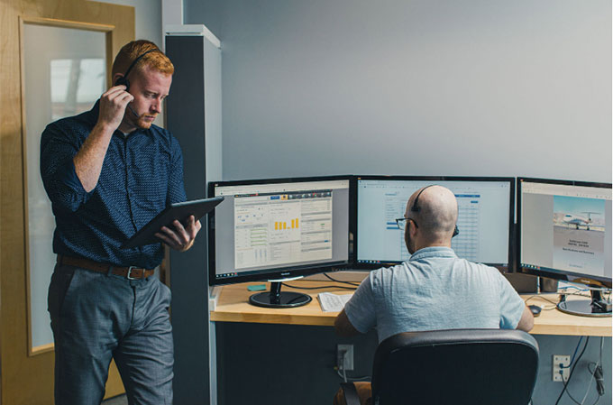 Guardian Jet's internal sales team running the call center. Look out for careers at Guardian Jet