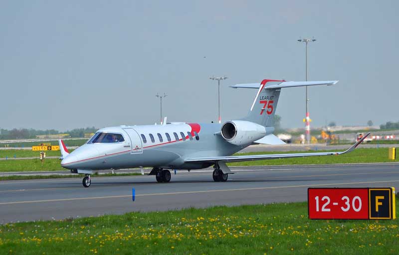 Bombardier Learjet 75 Banner