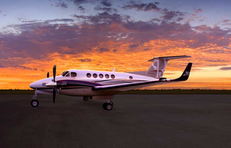 Beech King Air 250 Banner