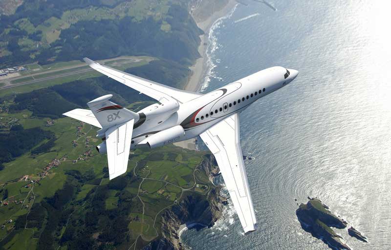 Related model: Dassault Falcon 8X